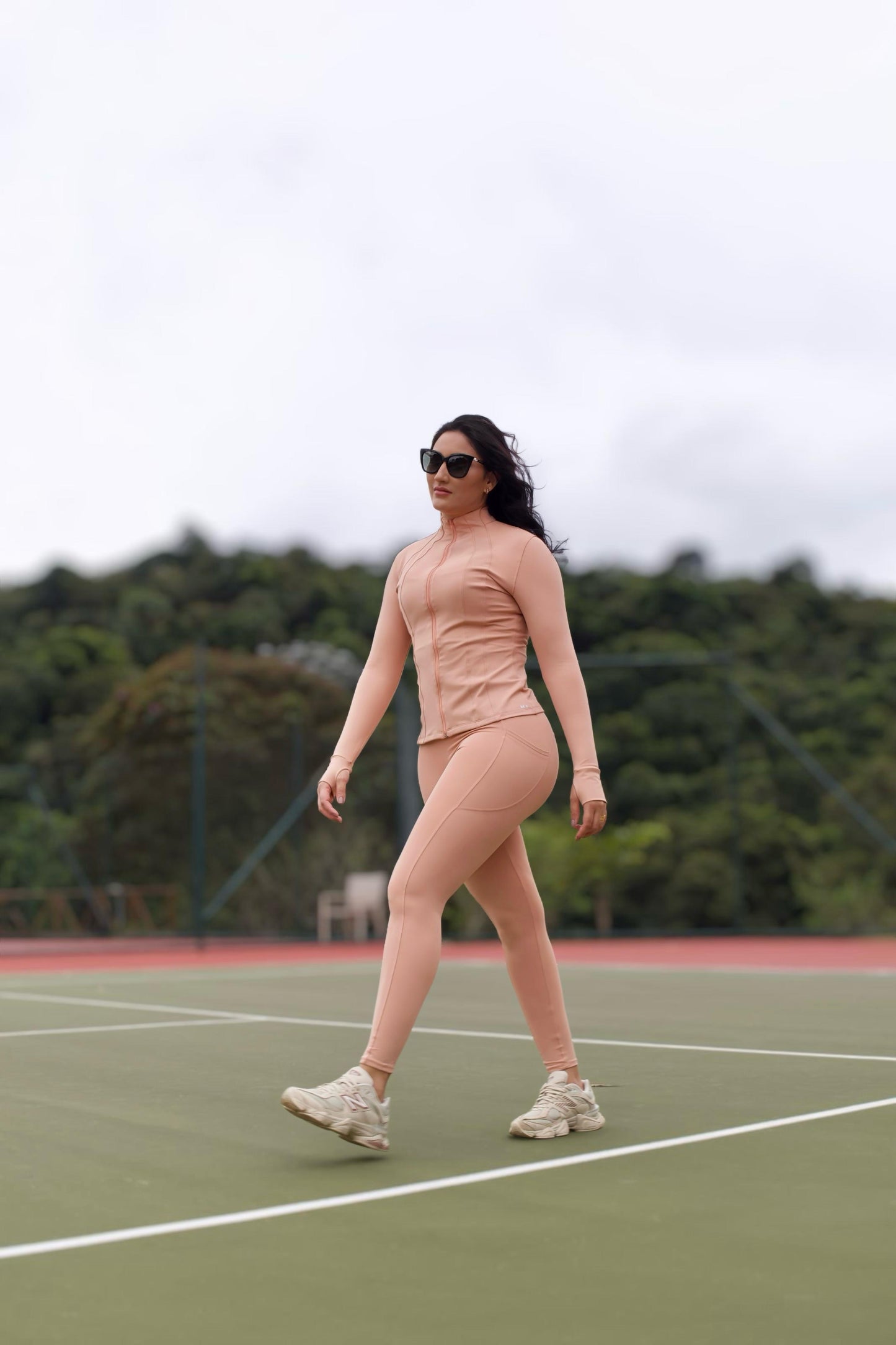 Kit Harmonia Jaqueta + Conjunto Top + Calça Legging