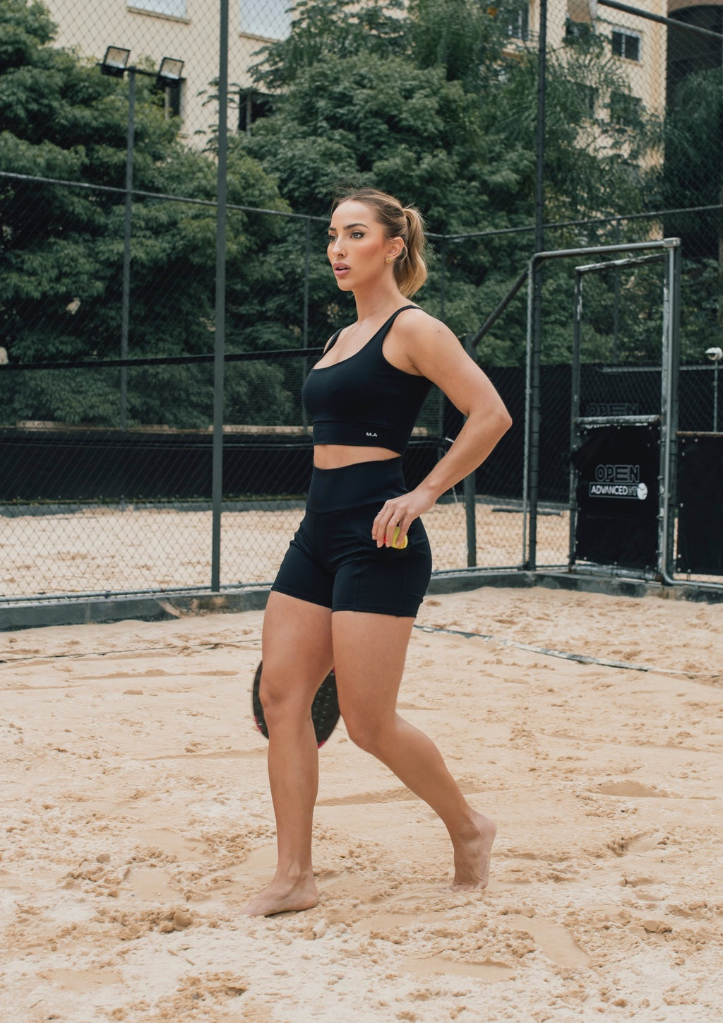 Conjunto Comfy - Top e Short com Compressão Média para Conforto e Desempenho em Exercícios