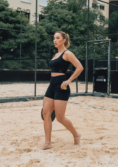 Conjunto Comfy - Top e Short com Compressão Média para Conforto e Desempenho em Exercícios