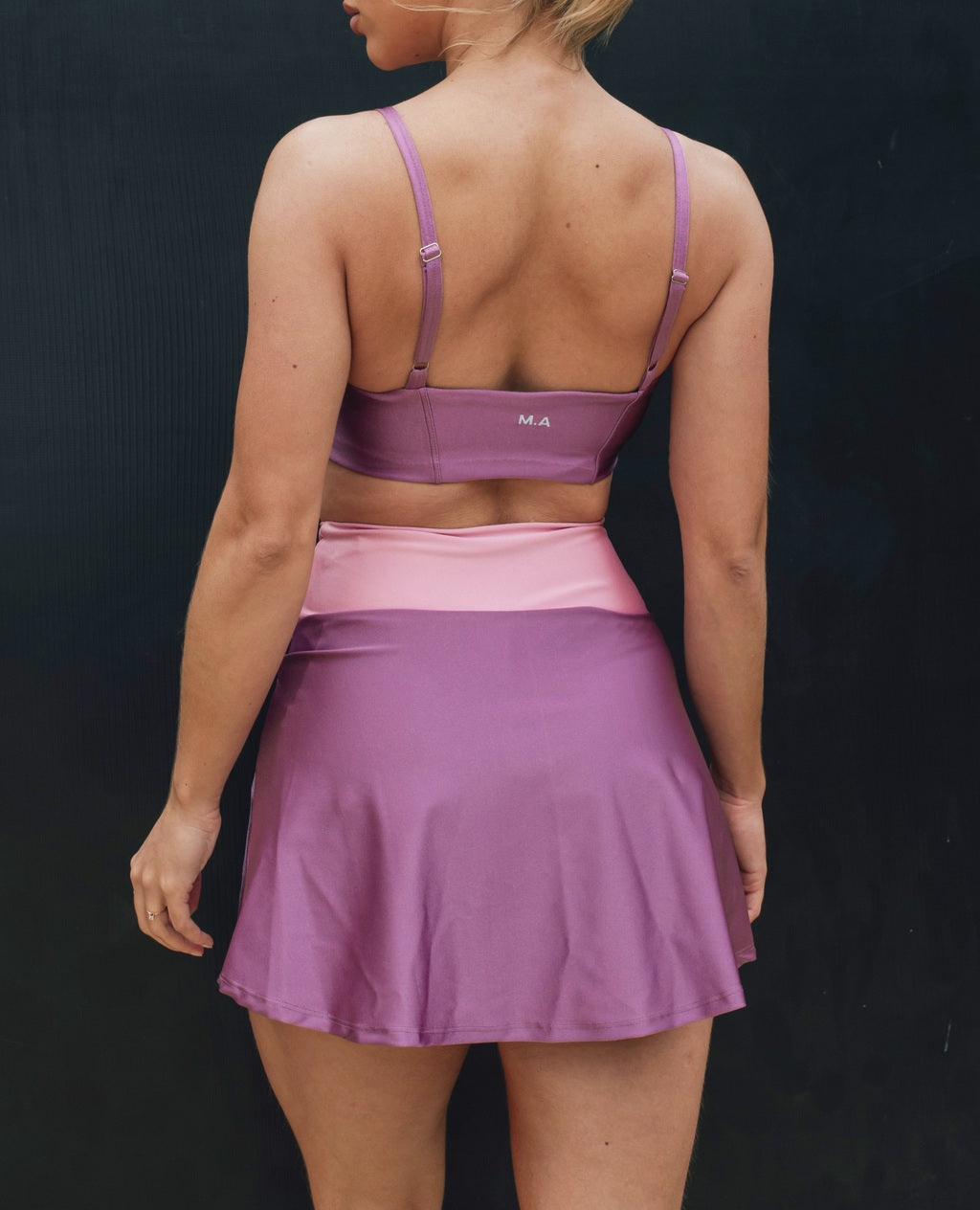 Conjunto Short Saia Rosa O Look Perfeito Para Beach Tennis
