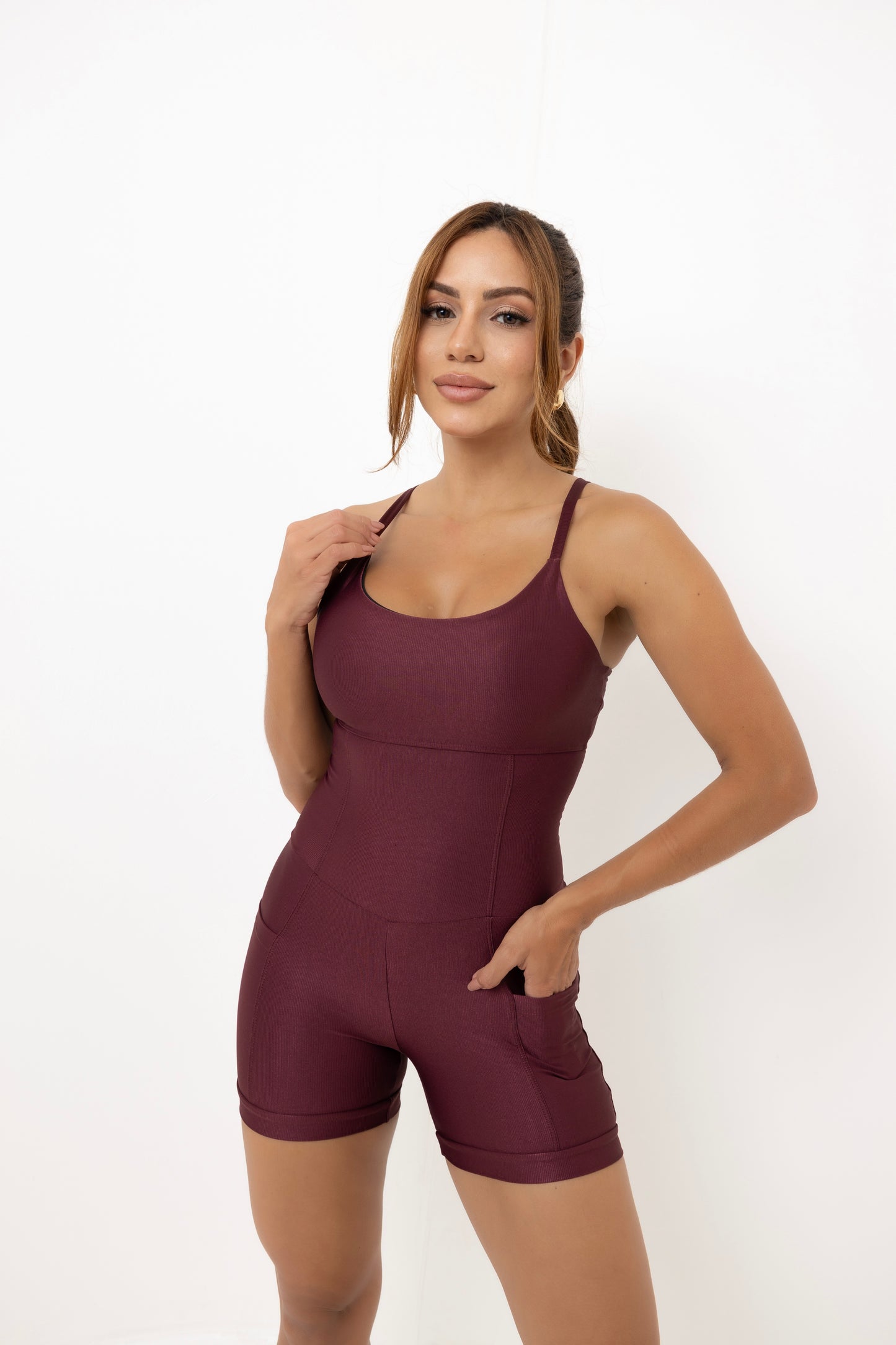 Macaquinho curto com bolso Barolo